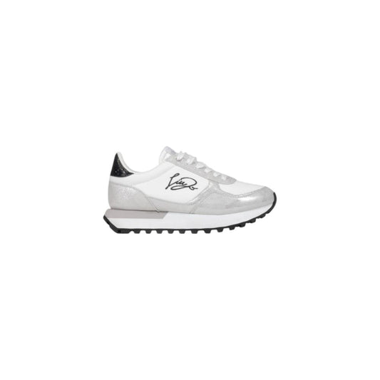 Liu Jo Sølvfarvede Polyethylen Sneaker