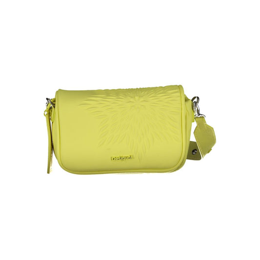 Desigual Gul Polyethylen Håndtaske