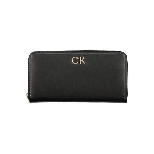 Calvin Klein Elegant Designer Pung med Flere Rum