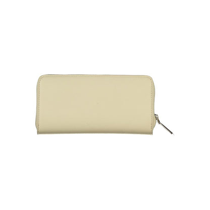 Calvin Klein Elegant Beige Lynlåspung med RFID-blokering