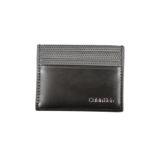 Calvin Klein sort læderpung