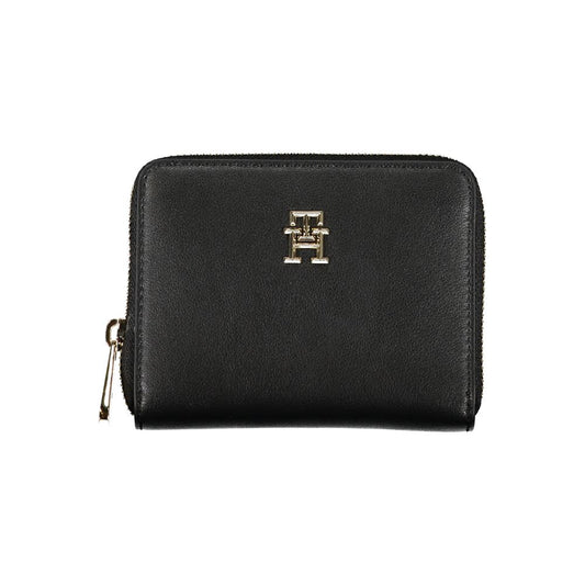 Tommy Hilfiger elegant sort pung med flere rum
