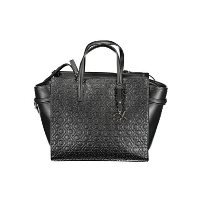 Calvin Klein sort polyester dametaske