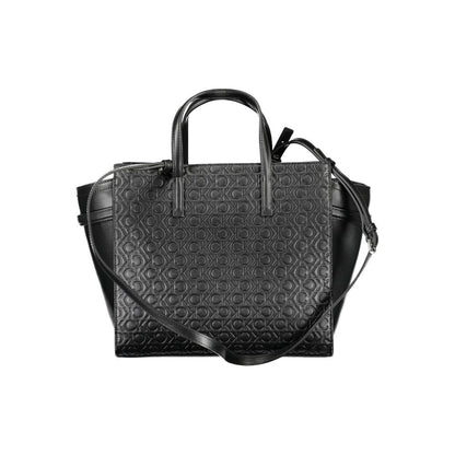 Calvin Klein sort polyester dametaske