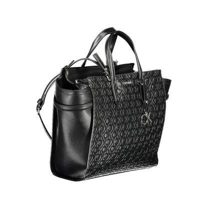 Calvin Klein sort polyester dametaske
