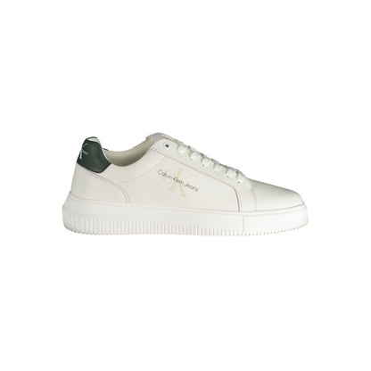 Calvin Klein Hvid Polyester Sneaker