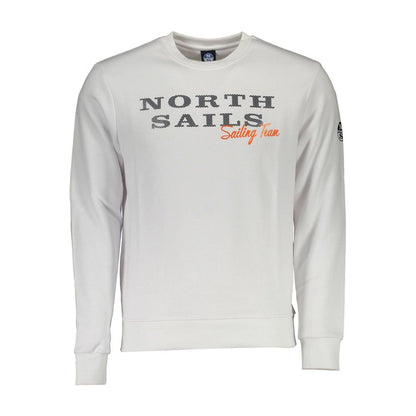 North Sails Hvid Bomulds Herretrøje