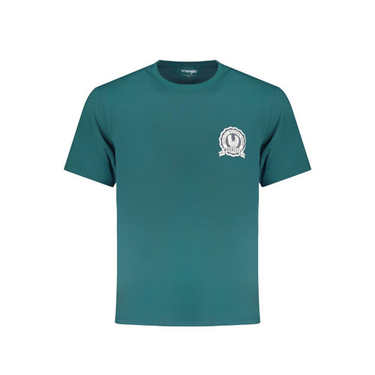 Wrangler Grøn Bomulds T-shirt