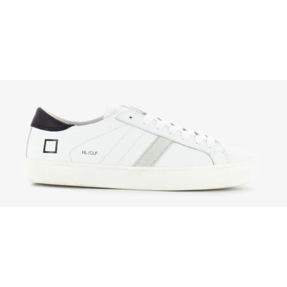 DATE Hvid Lædersneaker