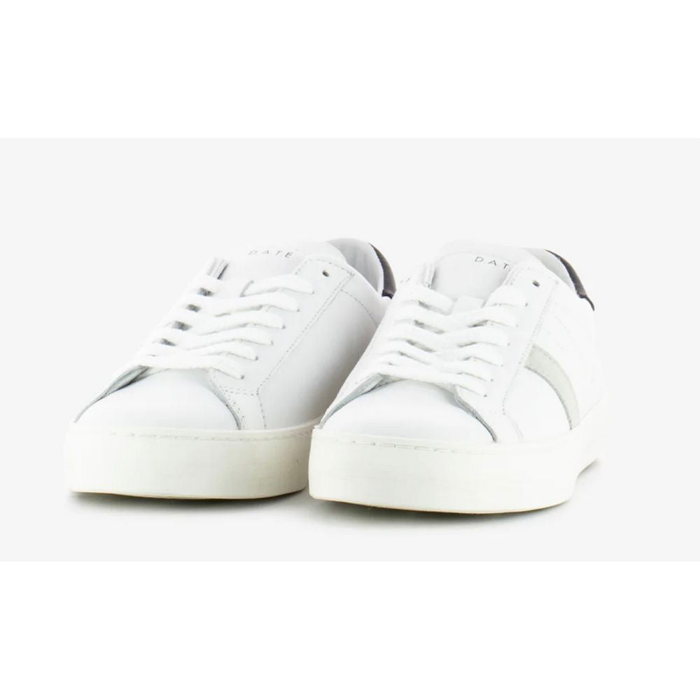 DATE Hvid Lædersneaker