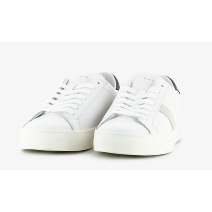 DATE Hvid Lædersneaker