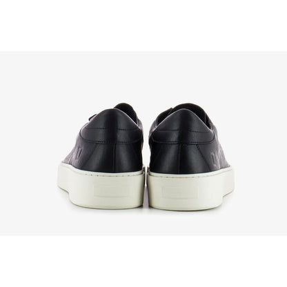 DATE Sort Lædersneaker