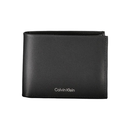 Calvin Klein Elegant Sort Læderpung med RFID-blokering
