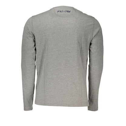 La Martina Elegant Langærmet T-shirt med Rund Hals