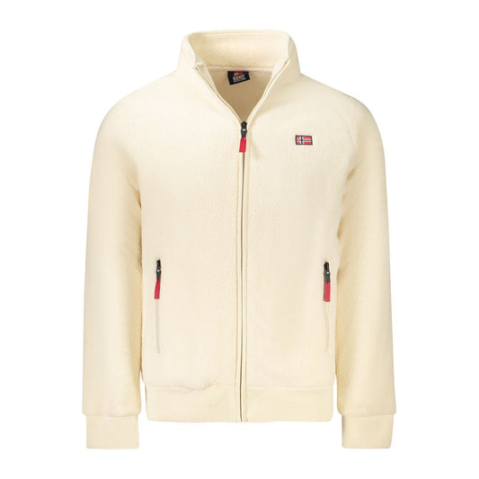 Norge 1963 Hvid Polyester Herre Sportsjakke