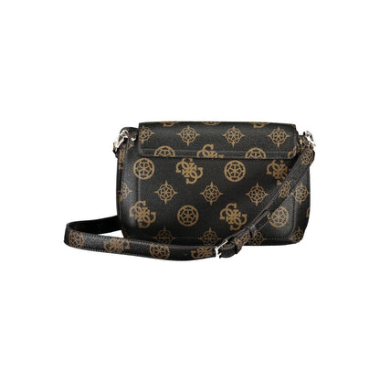 Guess Jeans Brun Polyethylen Håndtaske