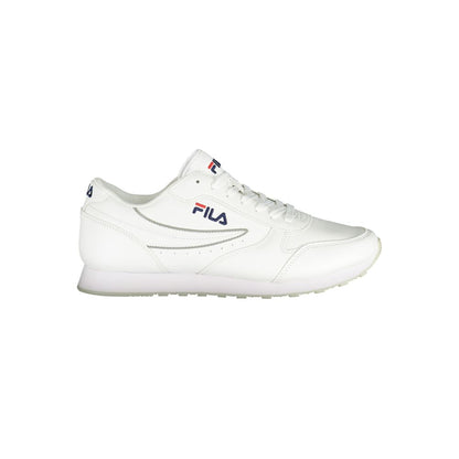 Fila Pristine Hvide Sportsneakers med Kontrastdetaljer