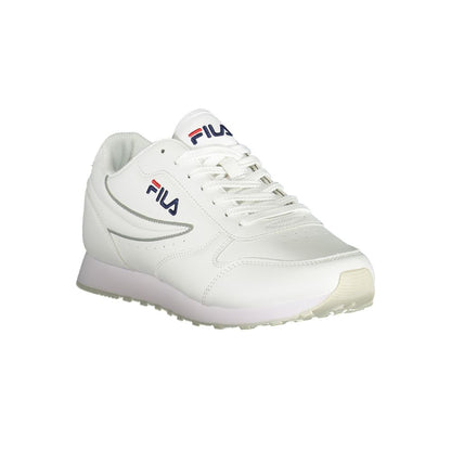 Fila Pristine Hvide Sportsneakers med Kontrastdetaljer