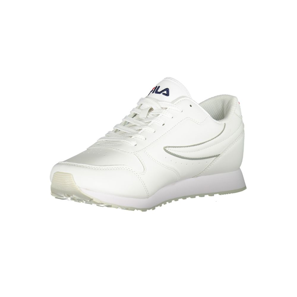 Fila Pristine Hvide Sportsneakers med Kontrastdetaljer