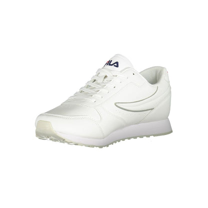 Fila Pristine Hvide Sportsneakers med Kontrastdetaljer