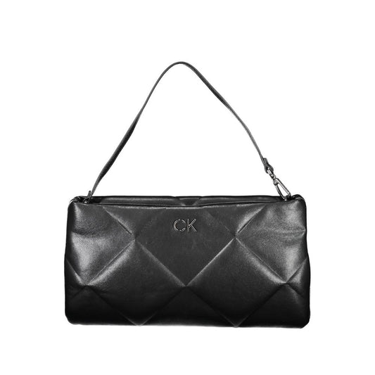 Calvin Klein sort polyester håndtaske