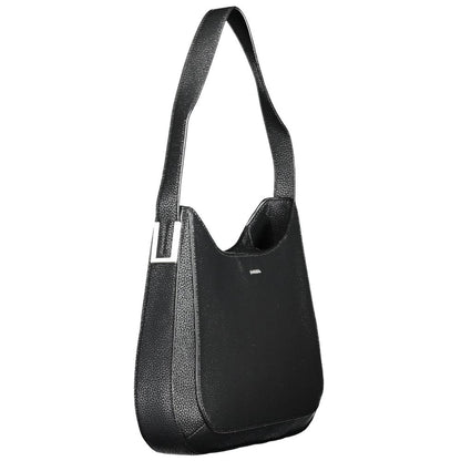 Calvin Klein sort polyester dametaske