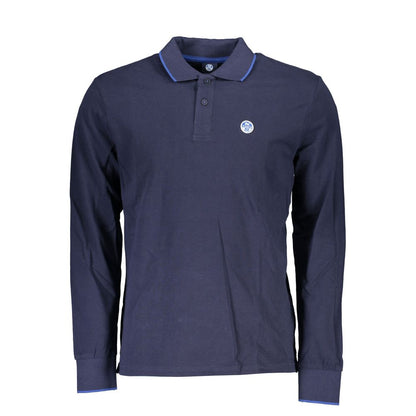 North Sails Blå Bomulds Herre Poloshirt