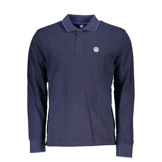 North Sails Blå Bomulds Herre Poloshirt