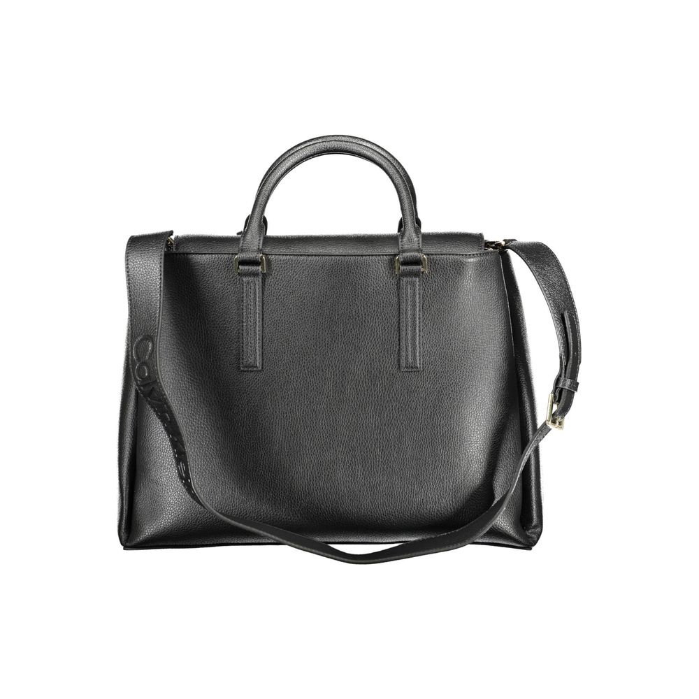 Calvin Klein sort polyester dametaske