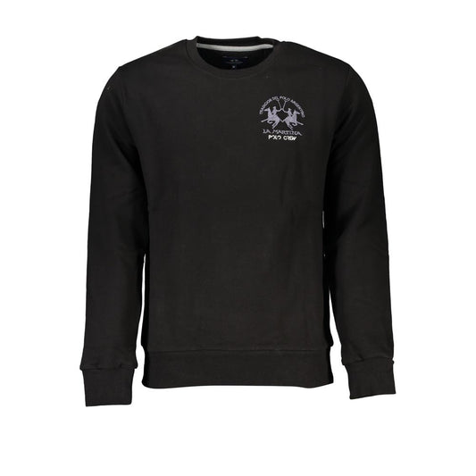 La Martina Elegant Fleece Sweatshirt Med Rund Hals