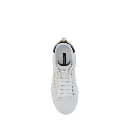 Dolce &amp; Gabbana lædersneakers