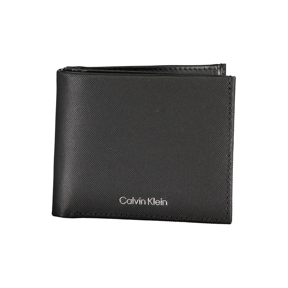 Calvin Klein Elegant Sort Læderpung med RFID-blok