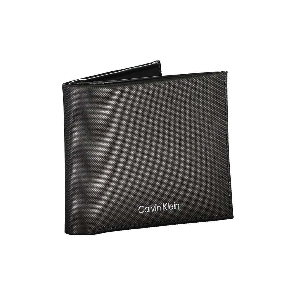 Calvin Klein Elegant Sort Læderpung med RFID-blok