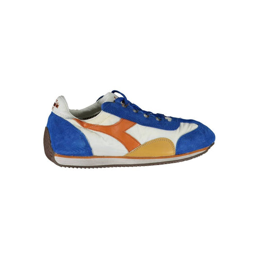 Diadora Blå Læder Dame Sneaker