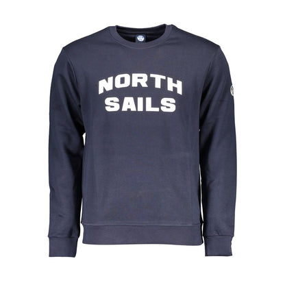 North Sails Blå Bomulds Herretrøje