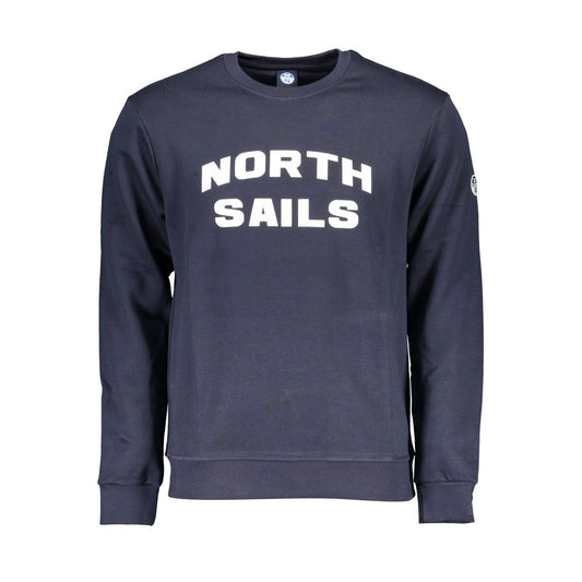 North Sails Blå Bomulds Herretrøje