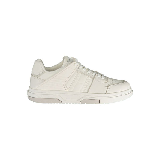 Tommy Hilfiger Hvide Læder Herre Sneaker