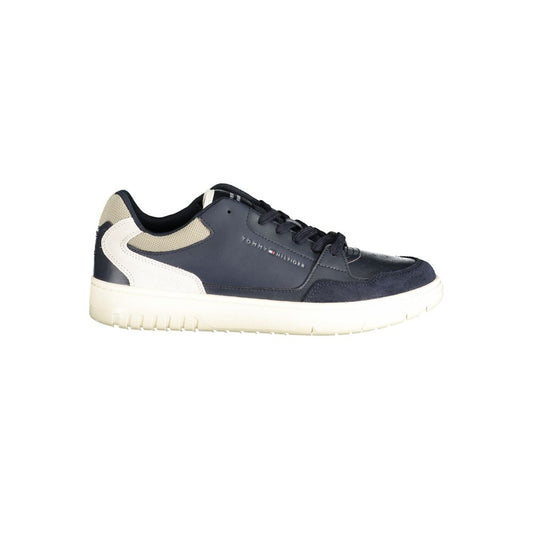 Tommy Hilfiger Blå Polyethylen Herre Sneaker