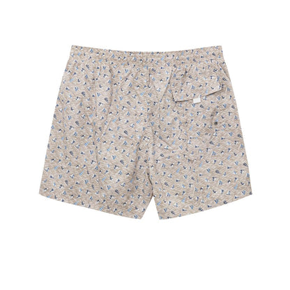 Canali Beige Polyester Swimwear