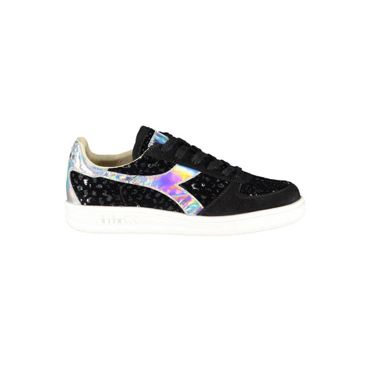 Diadora Sort Læder Dame Sneaker