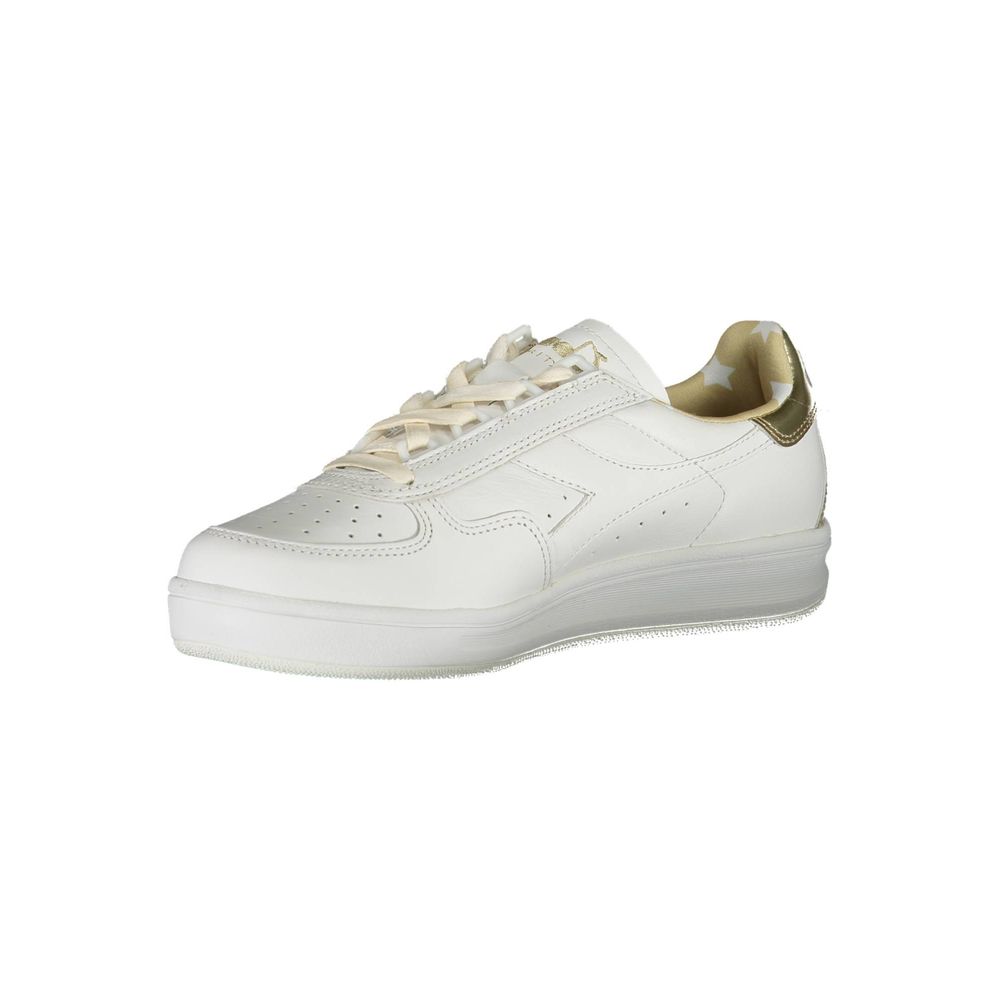 Diadora Hvid Læder Dame Sneaker