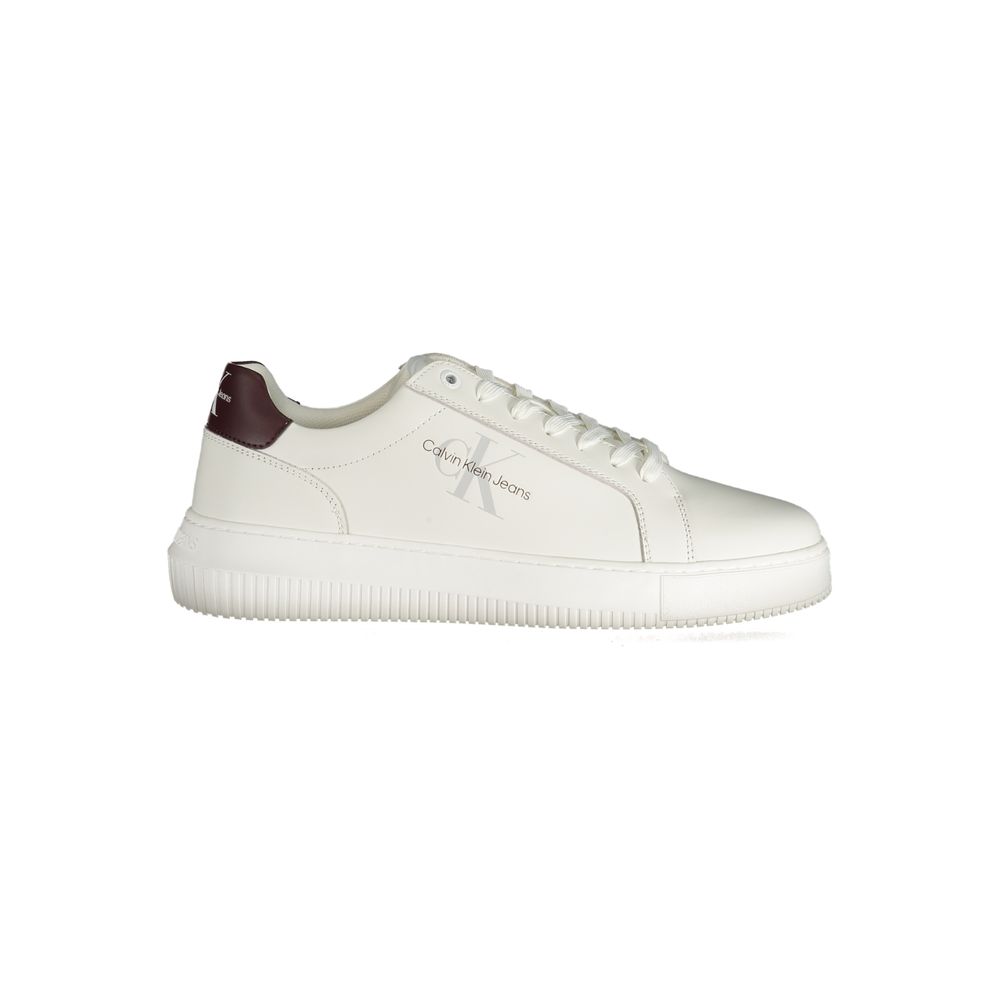 Calvin Klein Hvid Polyester Sneaker
