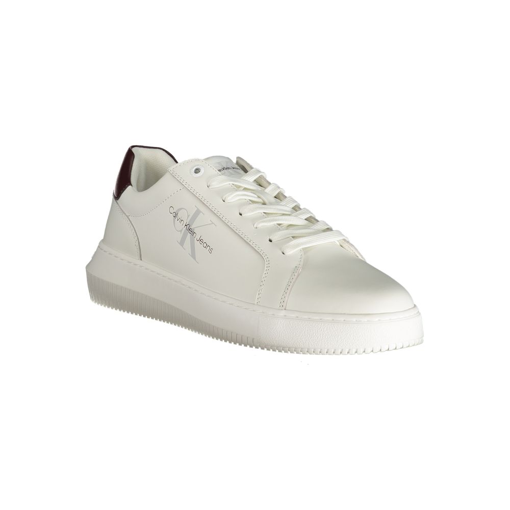 Calvin Klein Hvid Polyester Sneaker