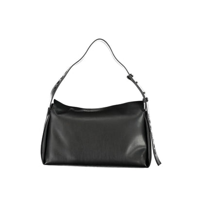 Calvin Klein sort polyester håndtaske
