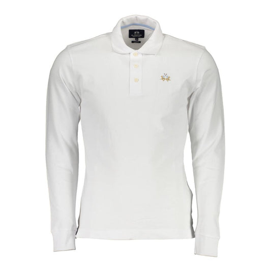 La Martina Elegant Slim Fit Polo med Broderidetaljer