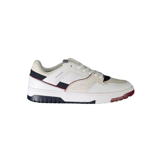 Tommy Hilfiger Hvid Polyethylen Herre Sneaker