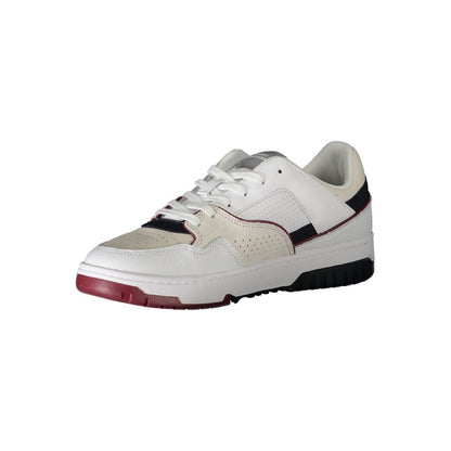 Tommy Hilfiger Hvid Polyethylen Herre Sneaker