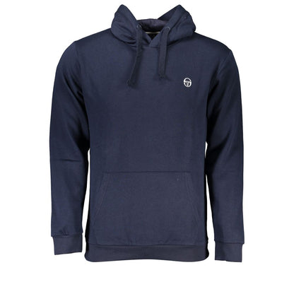 Sergio Tacchini blå bomuldstrøje