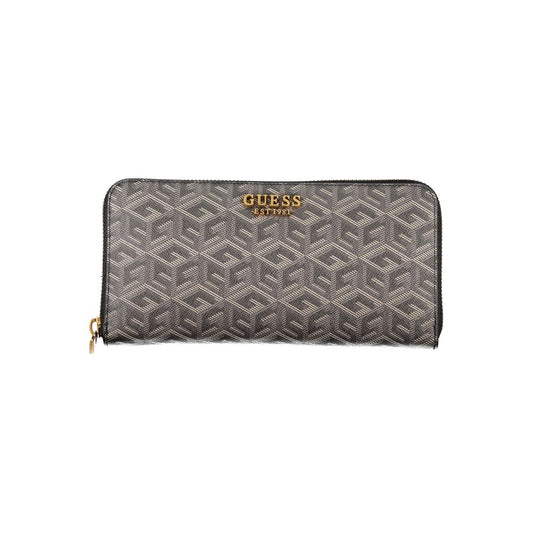 Guess Jeans elegant sort polyethylen pung med flere rum