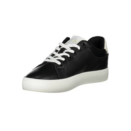 Calvin Klein Sort Polyester Dame Sneaker